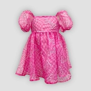 Girls' Barbie Organza Puff Dress - NWT Small